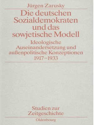 cover image of Die deutschen Sozialdemokraten und das sowjetische Modell